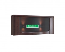 Mebin - Riva - Witrynka wisząca duża 2DS z oświetleniem